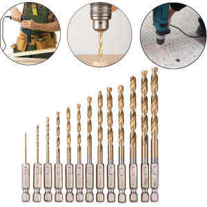 Drill Bit with hex shank Kit 13pcs