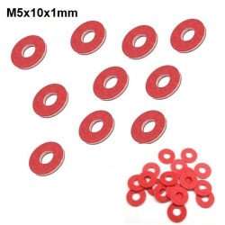 Μονωτικές Ροδέλες Φίμπερ M5x10x1mm 10 τμχ
