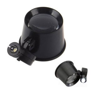 Magnifier Repair Watch LED Light 10X