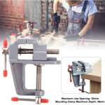 Mini Μέγγενη Πάγκου με Σφιγκτήρα 35mm