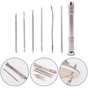 Leather Sewing Awl Multifunctional Shoe Repair Kit 5pcs