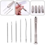 Leather Sewing Awl Multifunctional Shoe Repair Kit 5pcs