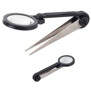 ​Magnifying Glass Magnifier With Tweezers