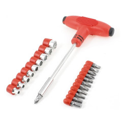 Σετ Κατσαβίδι Ταφ με Μύτες και Καρυδάκια 21 τμχ