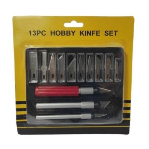 Hobby Craft Knife Scalpel Set 13pcs 