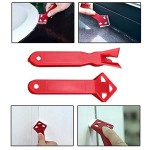 Scrapers for removing glue and silicone residues Set 2 pcs