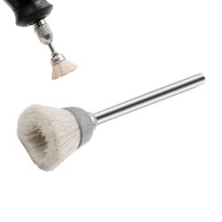 Soft Brush Polishing Roller For Dremel Rotary Tool 15mm