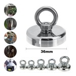 Strong Neodymium Magnets 36mm Claw Hook