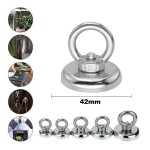 Strong Neodymium Magnets 42mm Claw Hook