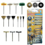 Set 17 Pcs Rotary Brush Set Assorted Cleaning Brushes