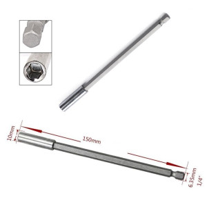 Hex Shank Quick Release Screwdriver Extension Bit 150mm