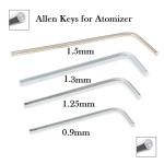 Mini Allen Key Set 4pcs for Repairable Atomizer