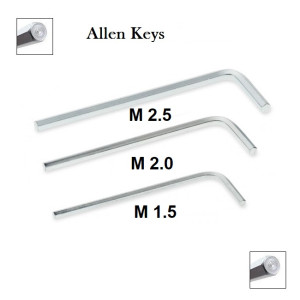 Mini Allen Key Set 3pcs
