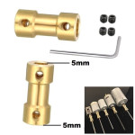 Coupling Coupler Connector Brass Adaptor 5mm to 5mm