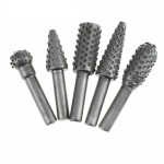 Wood Carving Tool Drill Bit Cutting Bits Set 5pcs