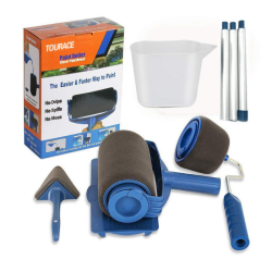 Brush Paint Roller with Tank Set