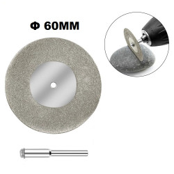 Diamond Cutting Disc ​60mm for Dremel Mini Rotary