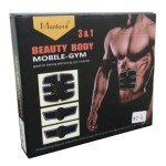 Set 3Pcs Beauty Body Mobile - Gym Smart Fitness EMS
