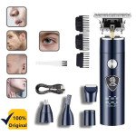 Επαναφορτιζόμενη Κουρευτική Μηχανή 5 σε 1 Kemei KM-257