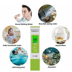 C-100 5 in 1 TDS Tester - Μετρητής Αγωγιμότητας νερού