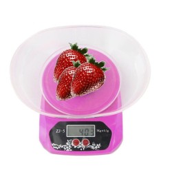 3kg Digital Food Kitchen Weight Scale with Removable Bowl