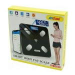 Andowl Wireless Rechargeable Smart Body Fat Scale