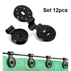 Awning Plastic Clips Outdoor Set 12pcs