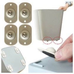 Universal Storage Box Pulley With Metall Ball set 4pcs