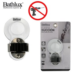 Bathlux Suction Cup Mop and Broom Holder