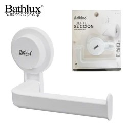 Bathlux Toilet Roll Holder With Suction Cup