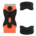 Double Sticker Remover Razor Scraper Blade Plastic Metal
