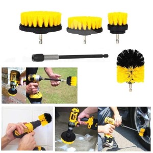 Drill Brush Set Attachment Kit Pack of 5pcs