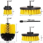 Drill Brush Set Attachment Kit Pack of 5pcs