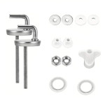 Universal Toilet Seat Hinges Spare Replacement