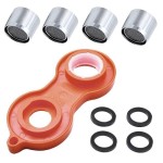 Faucet Aerator Female Bathroom Sink Aerator Set 5pcs