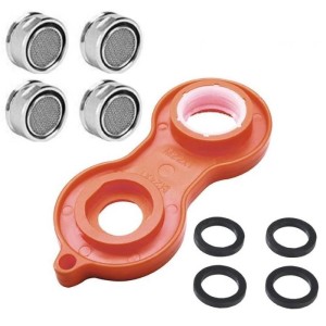 Faucet Aerator Male Bathroom Sink Aerator Set 5pcs