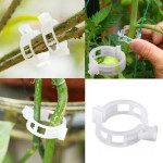 Plastic Plant Support Clips Reusable Set 12pcs