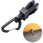 ​Camping Carabiner Tarp Clip Carabiner Hook Tarp Holder