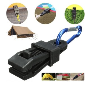 ​Camping Carabiner Tarp Clip Carabiner Hook Tarp Holder
