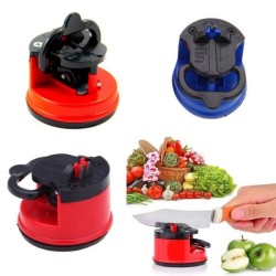 Suction Knife with Sharpener Suction Base Pad Cup