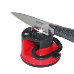 Suction Knife with Sharpener Suction Base Pad Cup