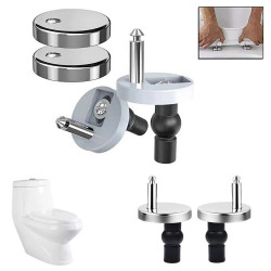 Universal Toilet Seat Hinges Spare Replacement set 2pcs