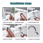 Faucet Aerator Sprayer Sink Aerator 720-Degree