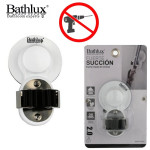 Bathlux Suction Cup Mop and Broom Holder