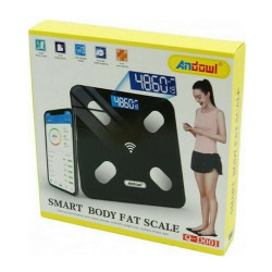 Andowl Wireless Rechargeable Smart Body Fat Scale