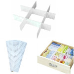 Plastic Adjustable Clapboard Divider Storage Drawer Organiser