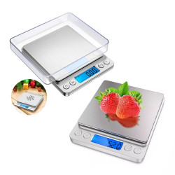 LCD Digital Kitchen Scale Pocket ​2000g - 1g