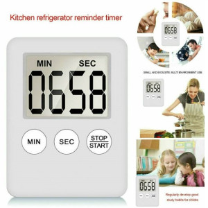 Super Thin LCD Digital Screen Kitchen Timer
