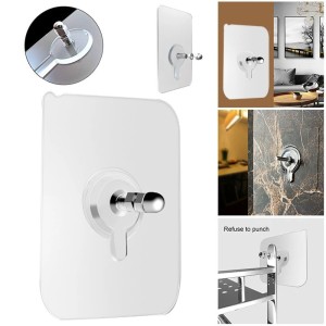 Adhesive Nails Wall Hooks Heavy Duty Stick Nail Free Screw