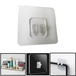 Adhesive Wall Hook Waterproof Sticky Hooks